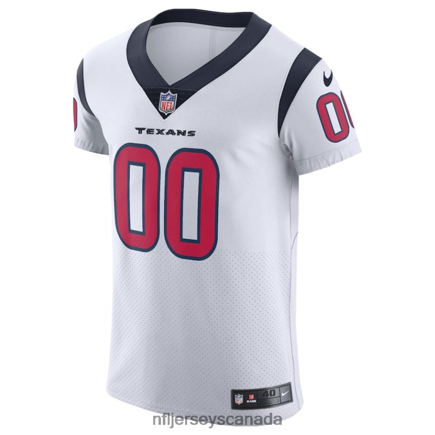 Men Houston Texans Nike White Vapor Untouchable Custom Elite Jersey Clothing NFL TBXFR64916