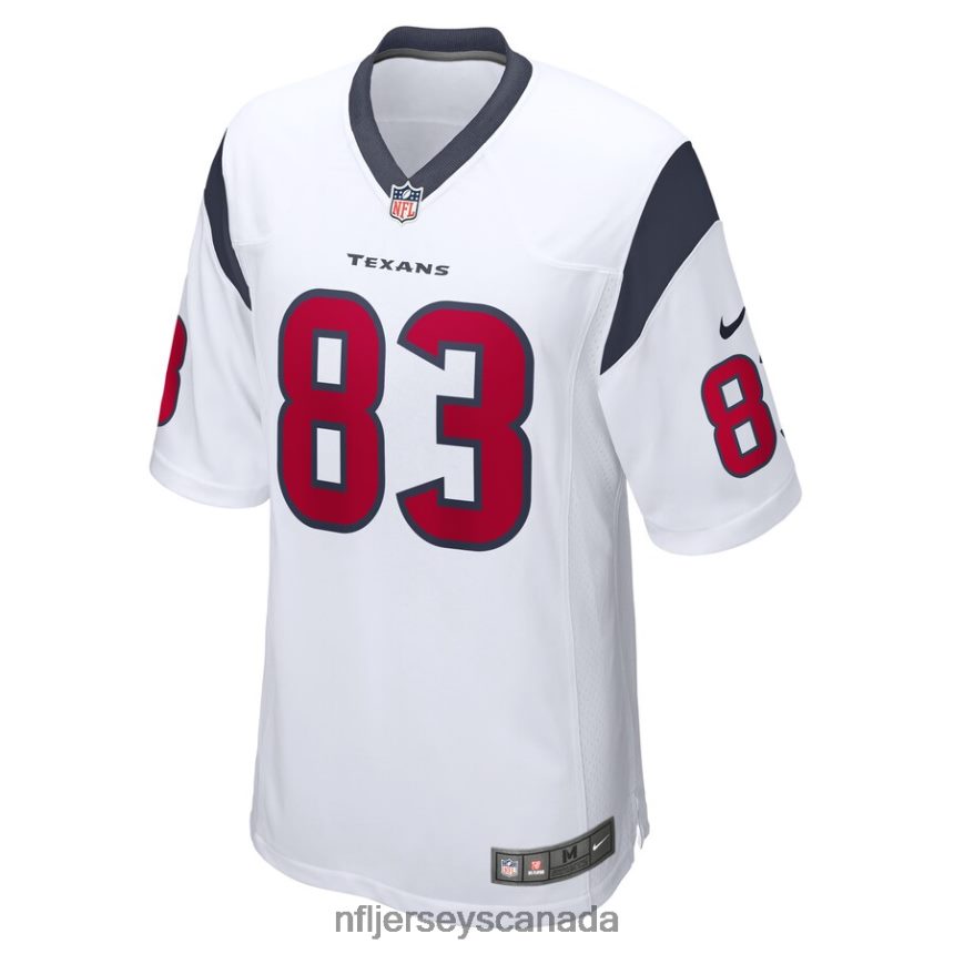 Men Houston Texans OJ Howard Nike White Game Player Jersey Clothing NFL TBXFR66361
