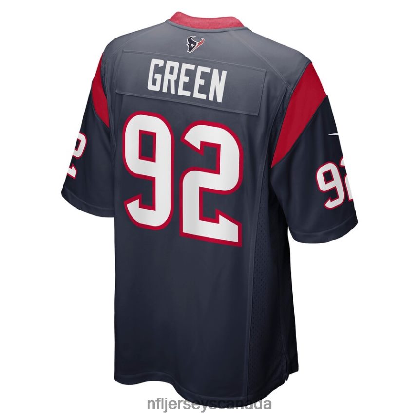 Men Houston Texans Rasheem Green Nike Navy Game Player Jersey Clothing NFL TBXFR64336