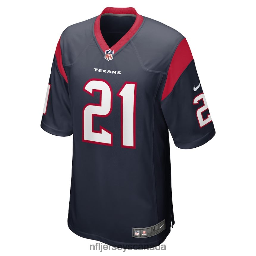 Men Houston Texans Steven Nelson Nike Navy Game Player Jersey Clothing NFL TBXFR66730