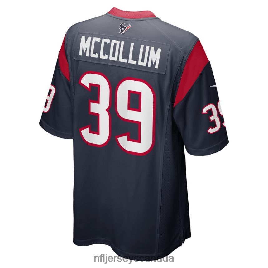 Men Houston Texans Tristin McCollum Nike Navy Game Player Jersey Clothing NFL TBXFR66267