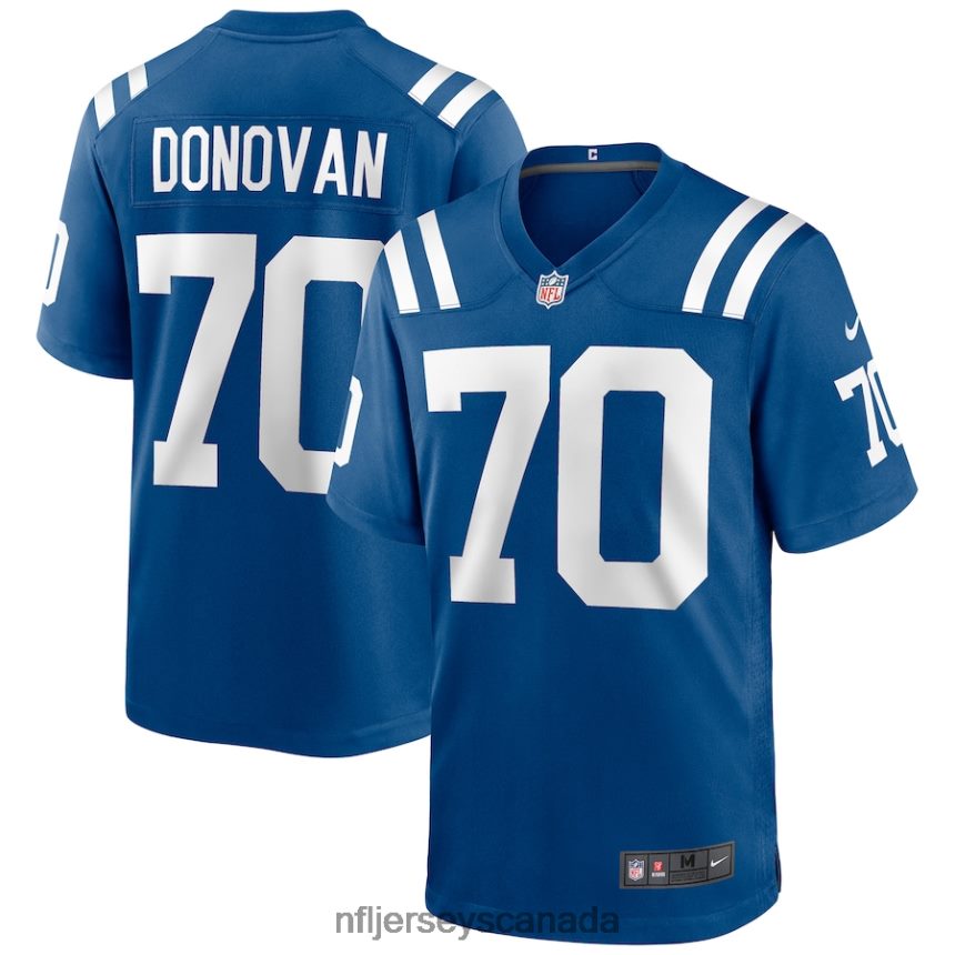 Men Indianapolis Colts Art Donovan Nike Royal Game Retired Player Jersey Clothing NFL TBXFR66865