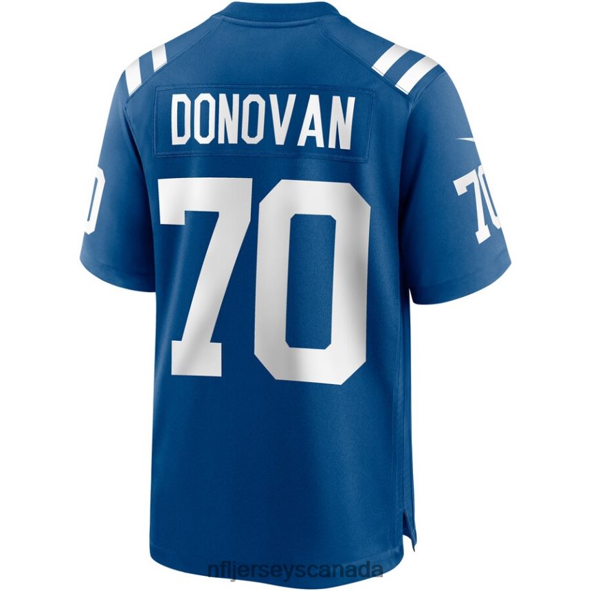 Men Indianapolis Colts Art Donovan Nike Royal Game Retired Player Jersey Clothing NFL TBXFR66865