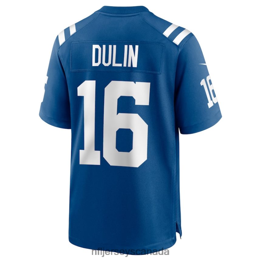 Men Indianapolis Colts Ashton Dulin Nike Royal Game Jersey Clothing NFL TBXFR64341