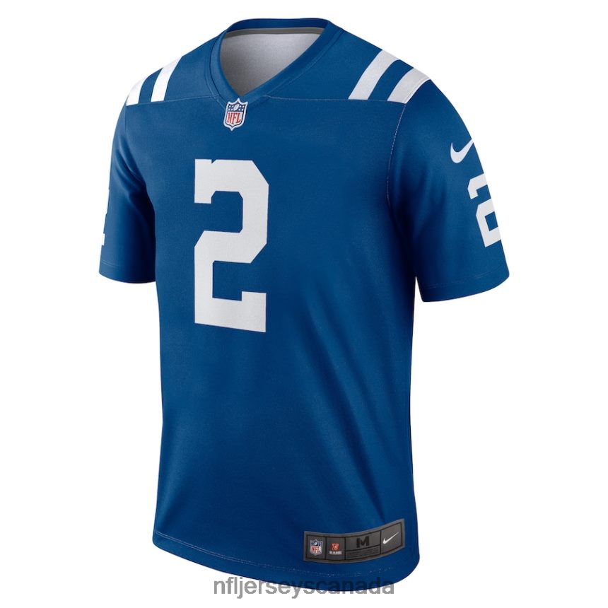 Men Indianapolis Colts Carson Wentz Nike Royal Legend Jersey Clothing NFL TBXFR62193