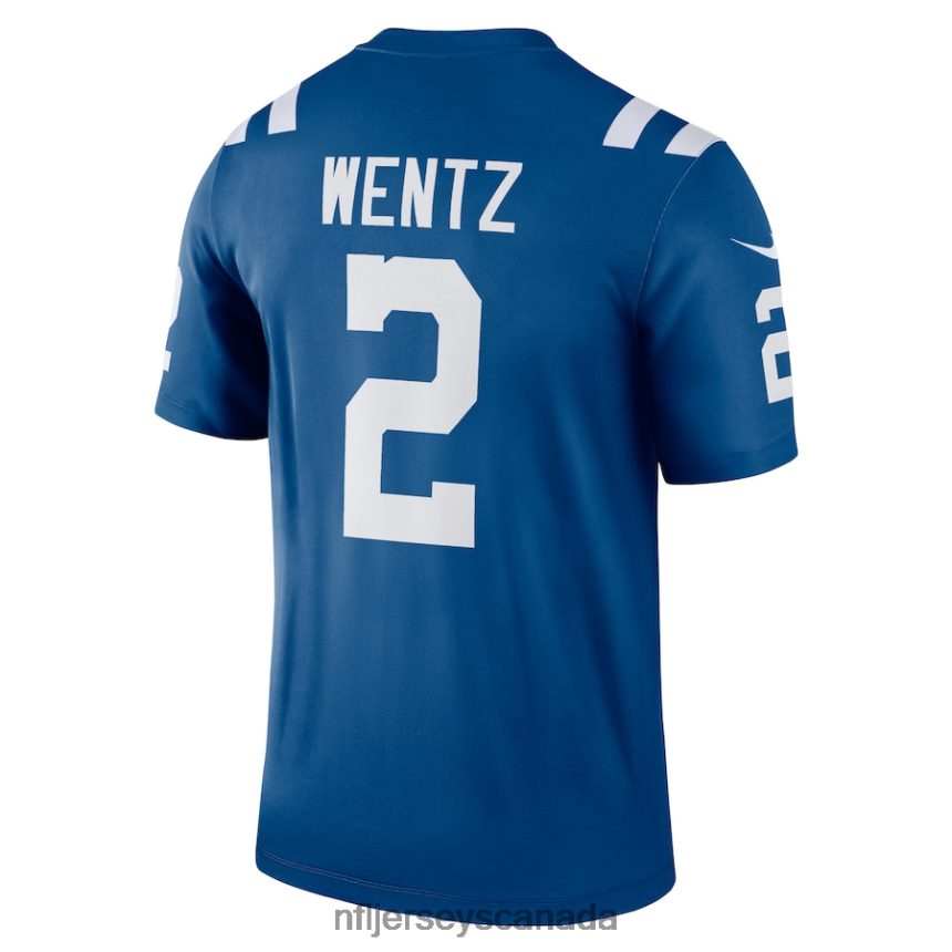 Men Indianapolis Colts Carson Wentz Nike Royal Legend Jersey Clothing NFL TBXFR62193