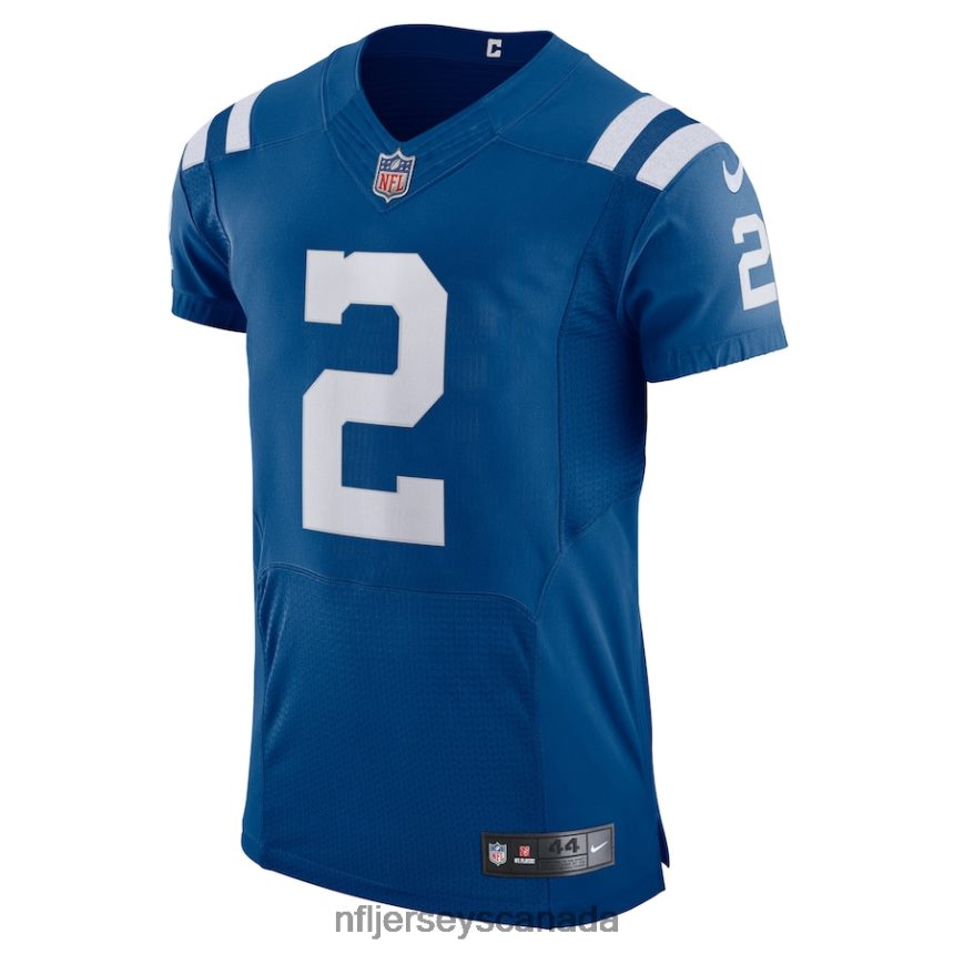 Men Indianapolis Colts Carson Wentz Nike Royal Vapor Elite Player Jersey Clothing NFL TBXFR62752