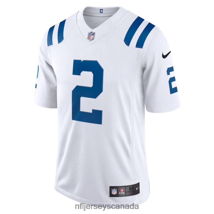 Men Indianapolis Colts Carson Wentz Nike White Vapor Limited Jersey Clothing NFL TBXFR62892