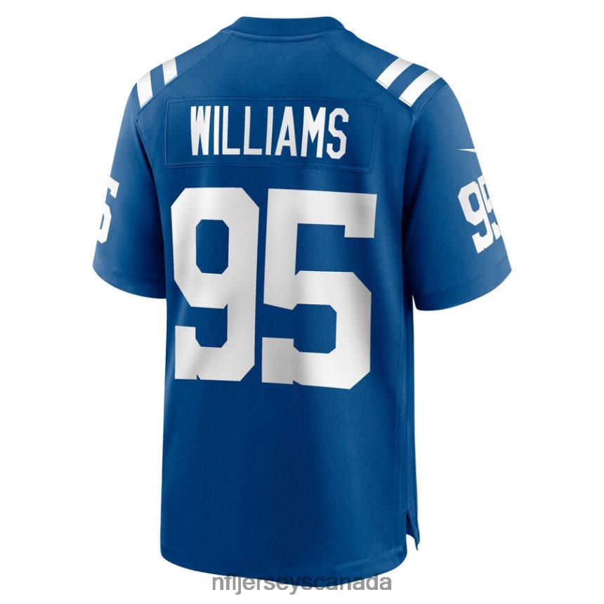 Men Indianapolis Colts Chris Williams Nike Royal Game Player Jersey Clothing NFL TBXFR66290