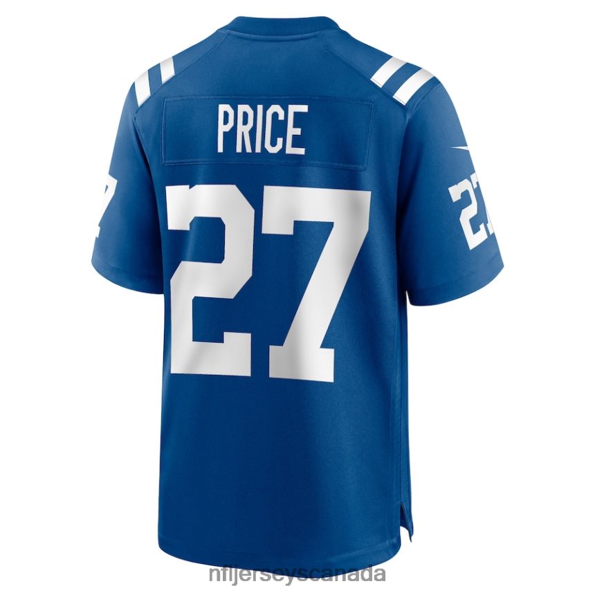 Men Indianapolis Colts D\Vonte Price Nike Royal Game Player Jersey Clothing NFL TBXFR65782