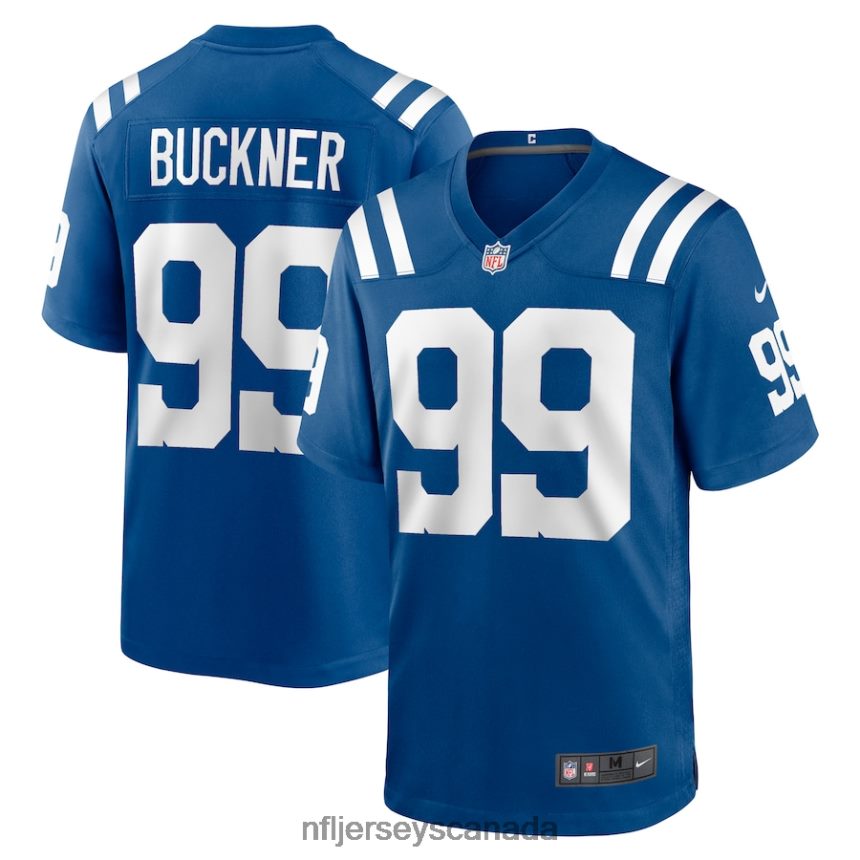Men Indianapolis Colts DeForest Buckner Nike Royal Game Jersey Clothing NFL TBXFR62290