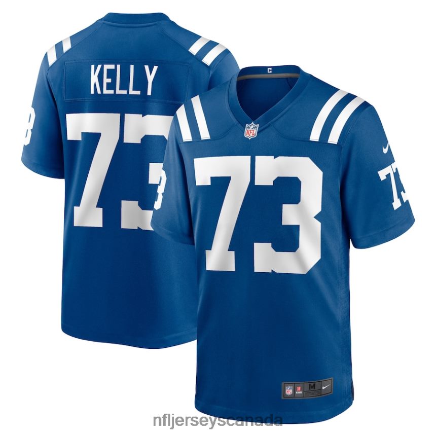 Men Indianapolis Colts Dennis Kelly Nike Royal Game Player Jersey Clothing NFL TBXFR66879