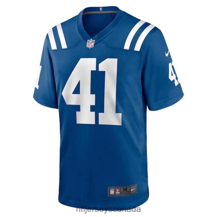 Men Indianapolis Colts Grant Stuard Nike Royal Game Player Jersey Clothing NFL TBXFR62579