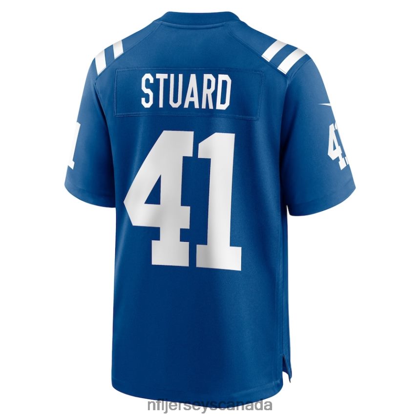 Men Indianapolis Colts Grant Stuard Nike Royal Game Player Jersey Clothing NFL TBXFR62579