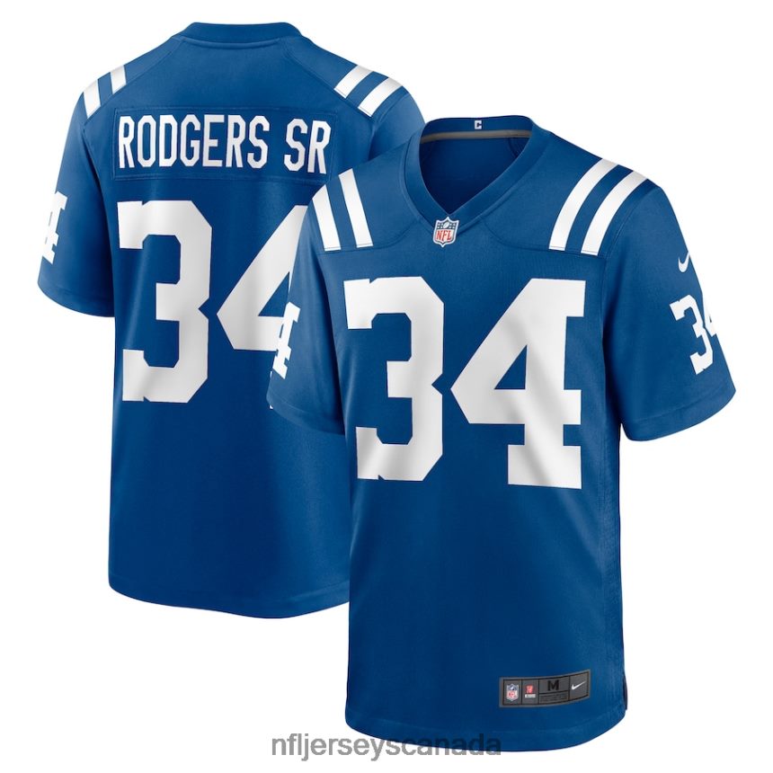 Men Indianapolis Colts Isaiah Rodgers Nike Royal Home Player Game Jersey Clothing NFL TBXFR64279