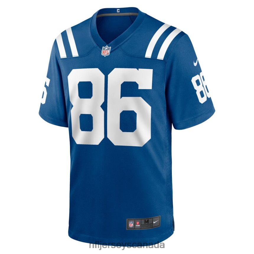 Men Indianapolis Colts Jared Scott Nike Royal Game Player Jersey Clothing NFL TBXFR67102