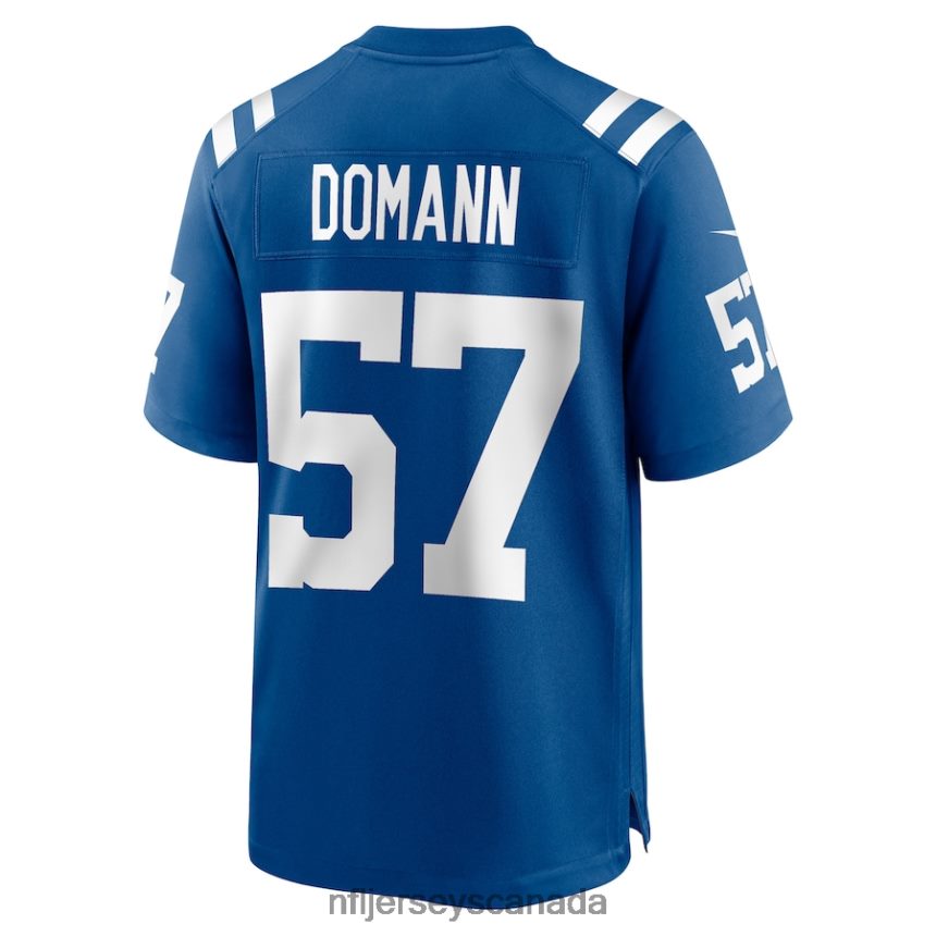 Men Indianapolis Colts JoJo Domann Nike Royal Game Player Jersey Clothing NFL TBXFR65669