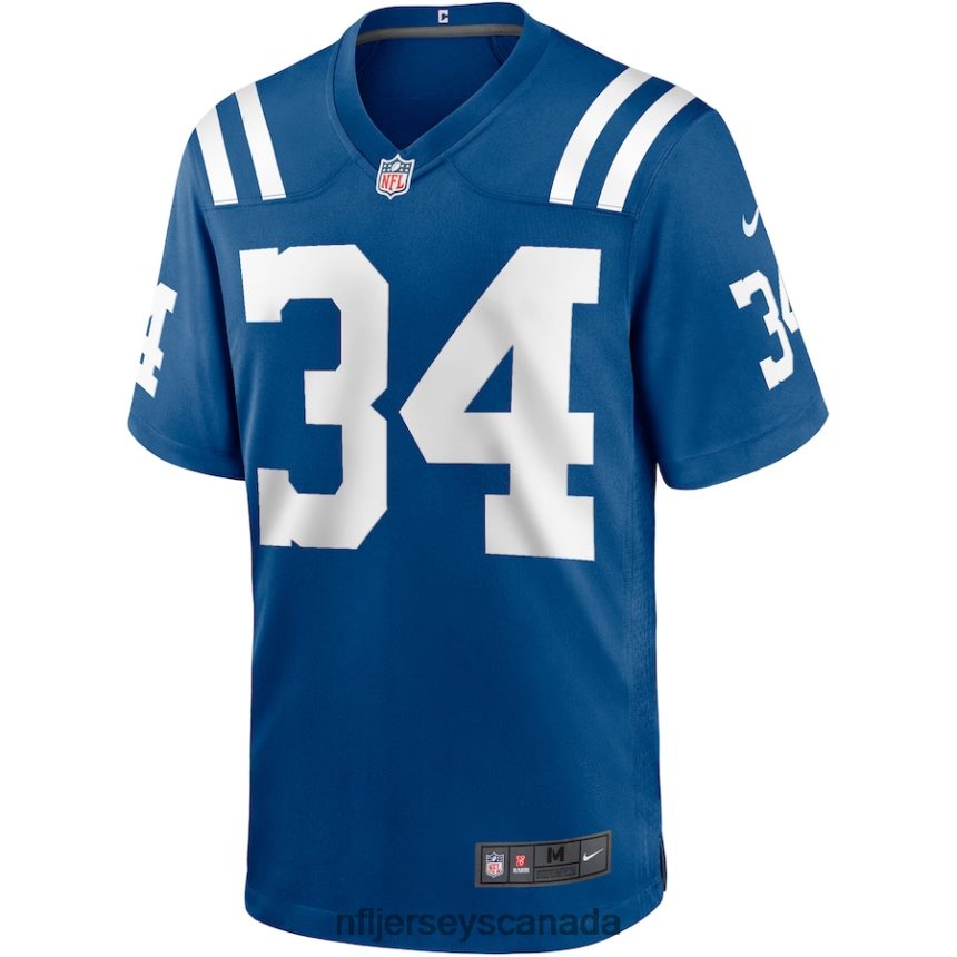 Men Indianapolis Colts Joe Perry Nike Royal Game Retired Player Jersey Clothing NFL TBXFR66342