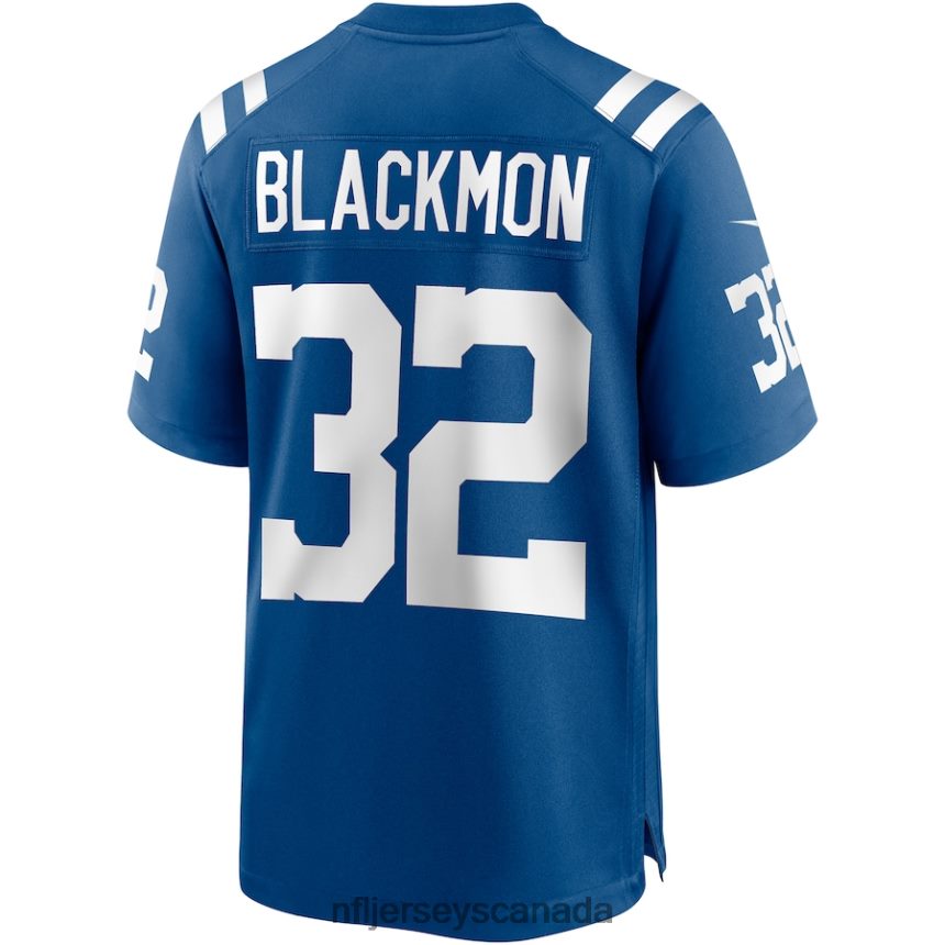 Men Indianapolis Colts Julian Blackmon Nike Royal Game Jersey Clothing NFL TBXFR64347