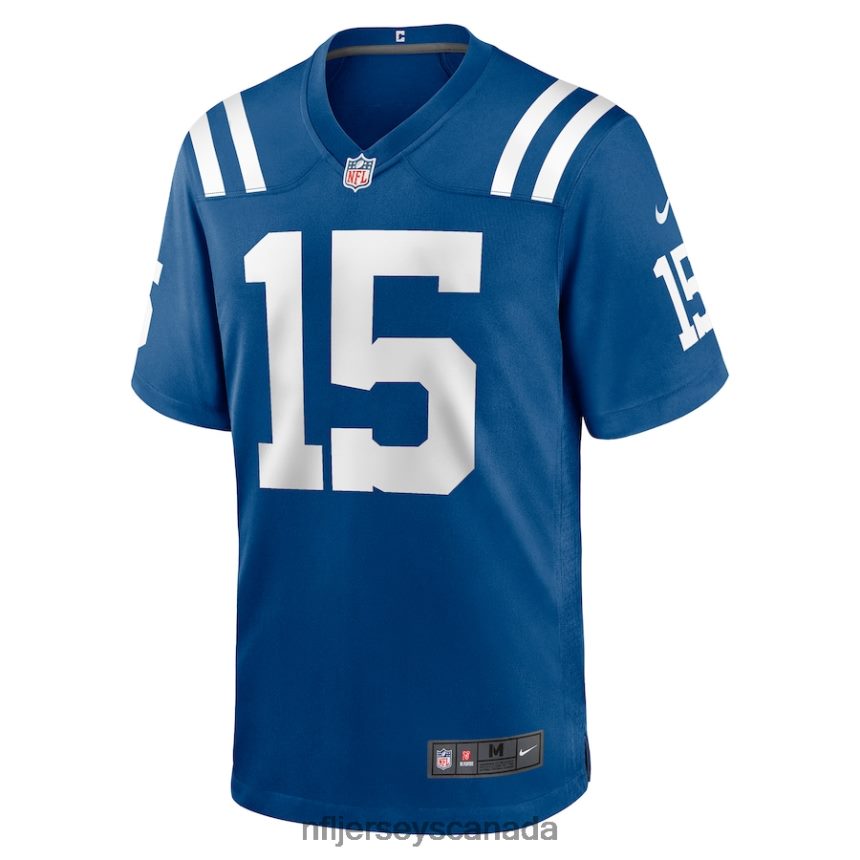 Men Indianapolis Colts Keke Coutee Nike Royal Game Jersey Clothing NFL TBXFR64904