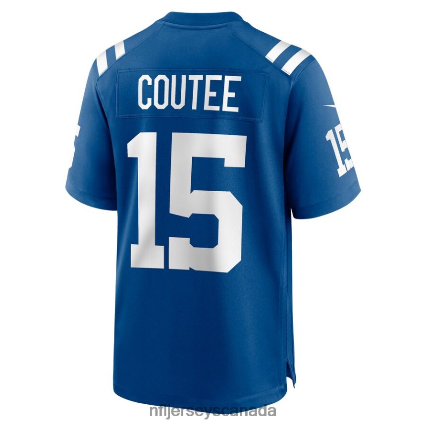Men Indianapolis Colts Keke Coutee Nike Royal Game Jersey Clothing NFL TBXFR64904
