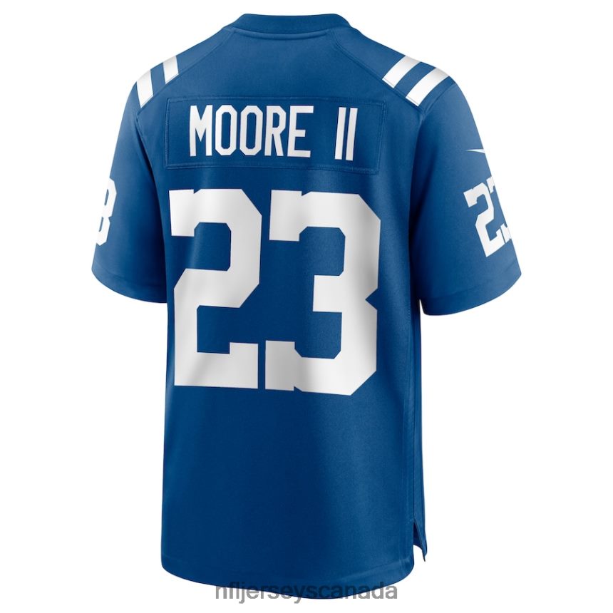Men Indianapolis Colts Kenny Moore II Nike Royal Game Jersey Clothing NFL TBXFR62655