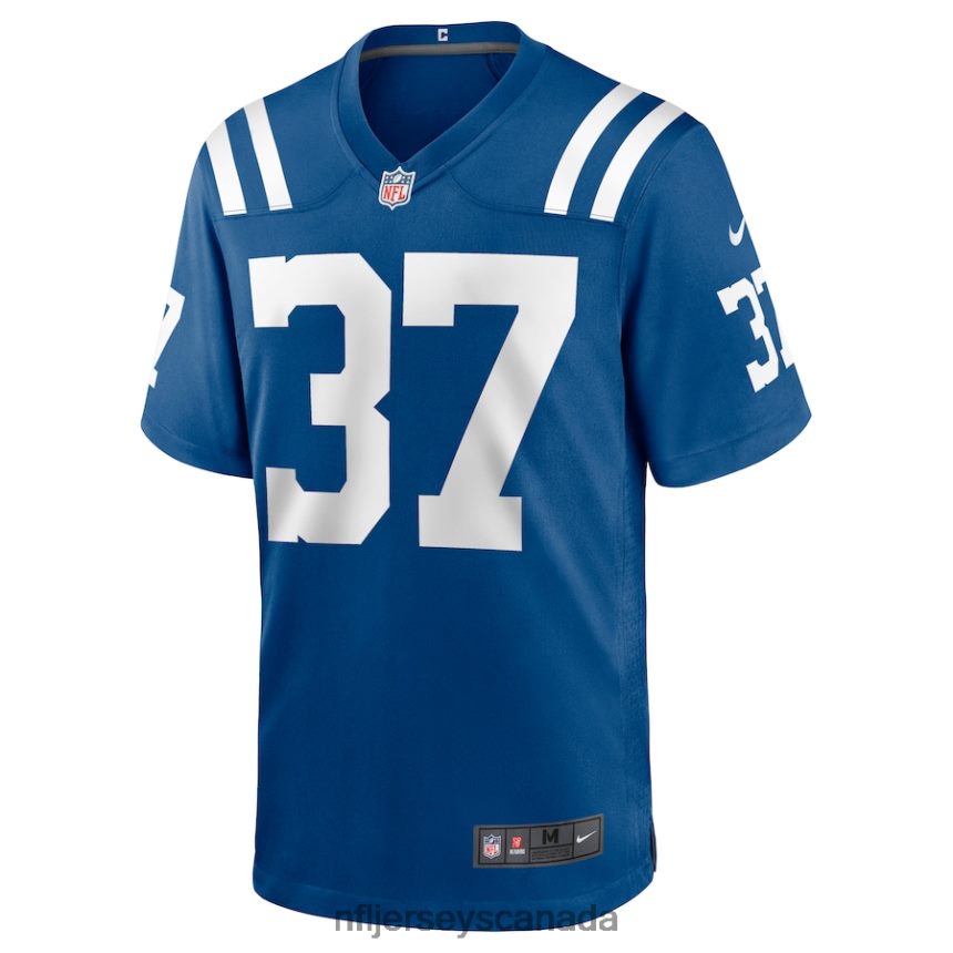 Men Indianapolis Colts Khari Willis Nike Royal Game Jersey Clothing NFL TBXFR63849
