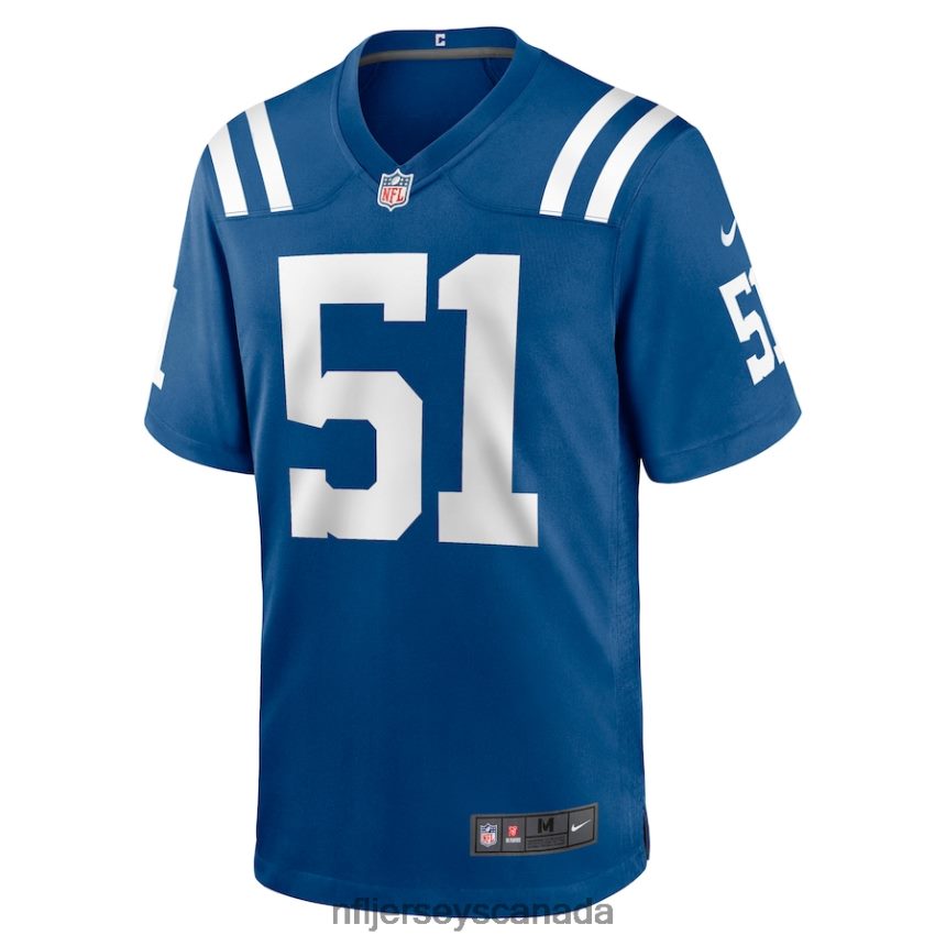 Men Indianapolis Colts Kwity Paye Nike Royal Game Jersey Clothing NFL TBXFR64315