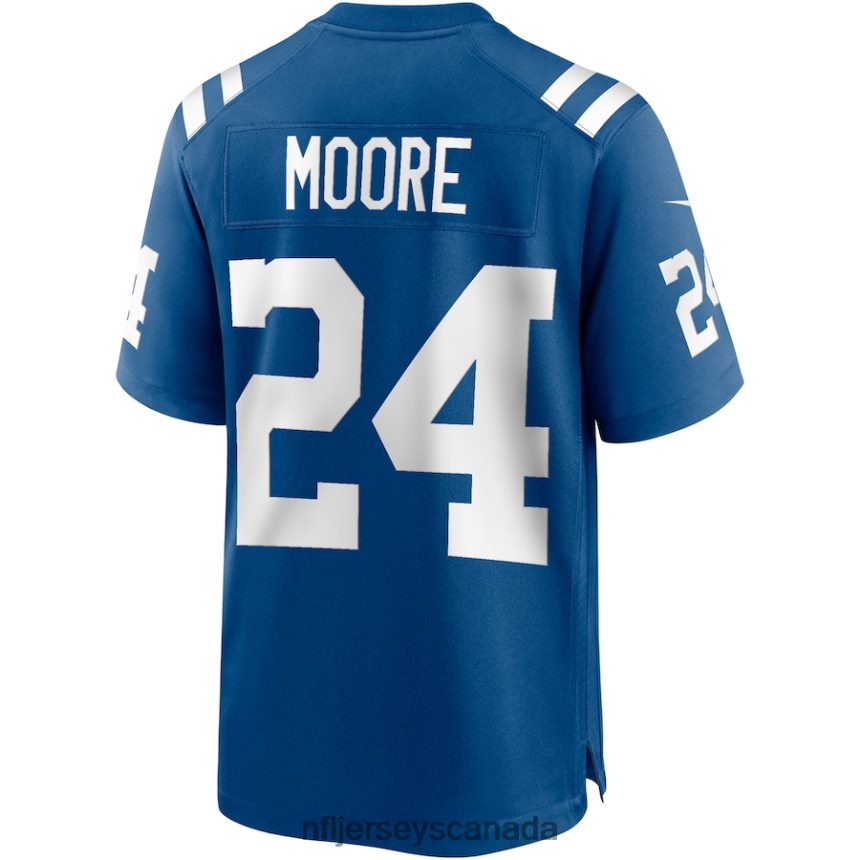Men Indianapolis Colts Lenny Moore Nike Royal Game Retired Player Jersey Clothing NFL TBXFR66760