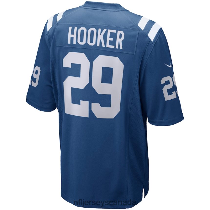 Men Indianapolis Colts Malik Hooker Nike Royal 35th Season Game Jersey Clothing NFL TBXFR65082