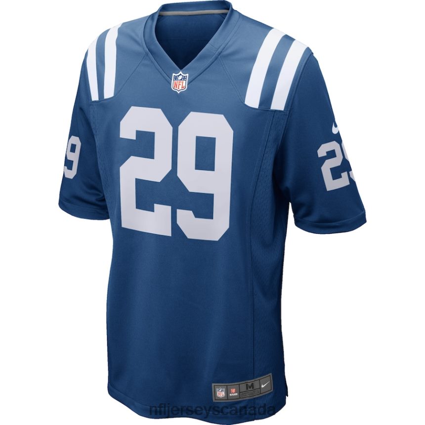 Men Indianapolis Colts Malik Hooker Nike Royal Game Jersey Clothing NFL TBXFR65433