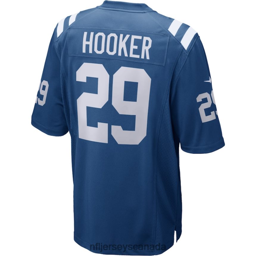 Men Indianapolis Colts Malik Hooker Nike Royal Game Jersey Clothing NFL TBXFR65433