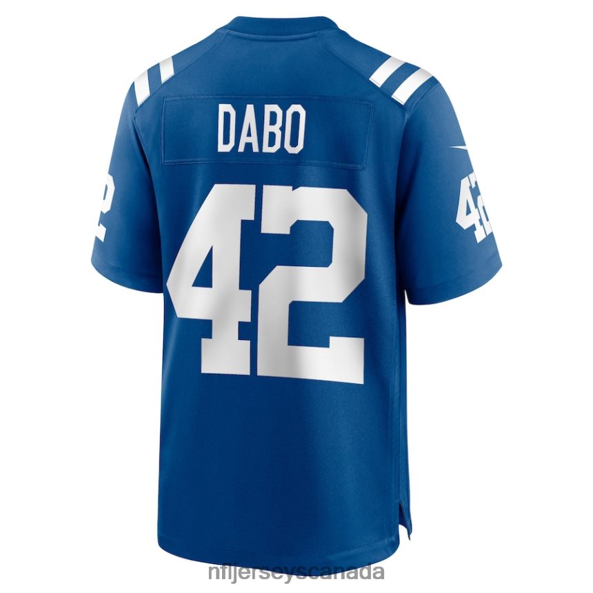 Men Indianapolis Colts Marcel Dabo Nike Royal Game Player Jersey Clothing NFL TBXFR64327