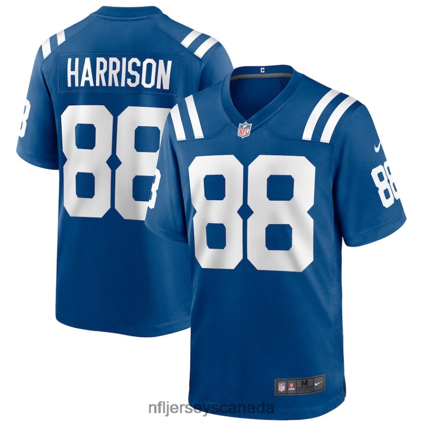 Men Indianapolis Colts Marvin Harrison Nike Royal Game Retired Player Jersey Clothing NFL TBXFR61828