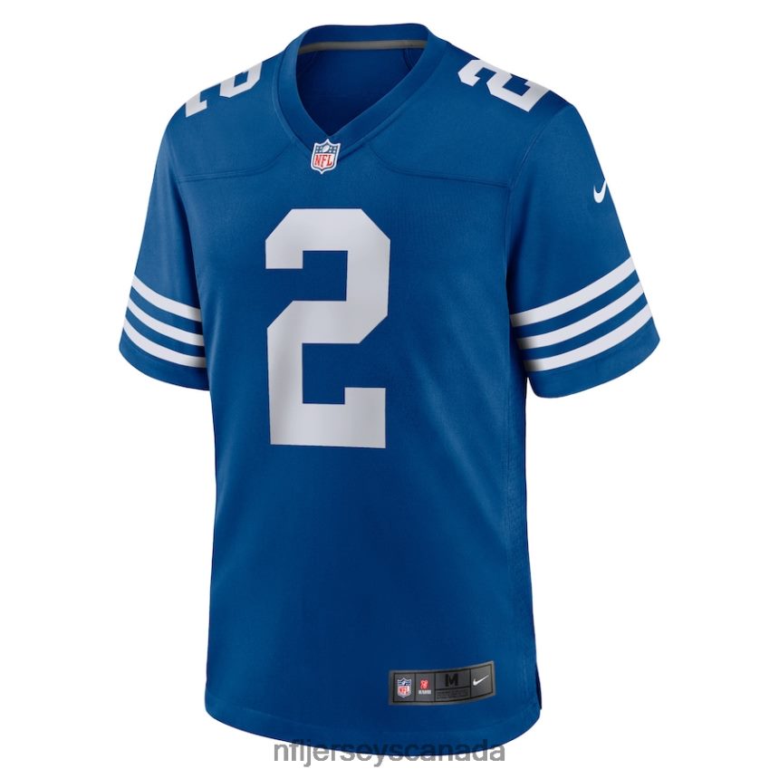 Men Indianapolis Colts Matt Ryan Nike Royal Alternate Game Jersey Clothing NFL TBXFR66596