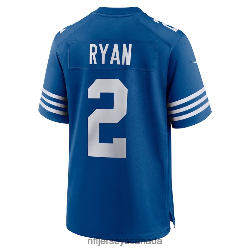 Men Indianapolis Colts Matt Ryan Nike Royal Alternate Game Jersey Clothing NFL TBXFR66596