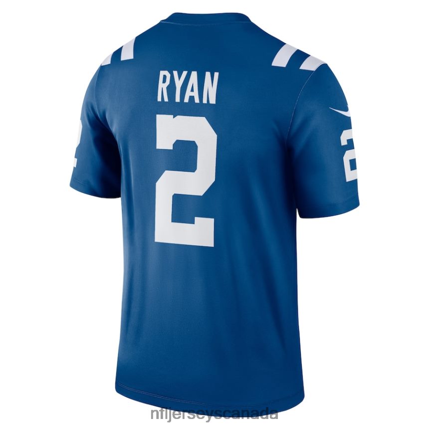 Men Indianapolis Colts Matt Ryan Nike Royal Legend Jersey Clothing NFL TBXFR62343