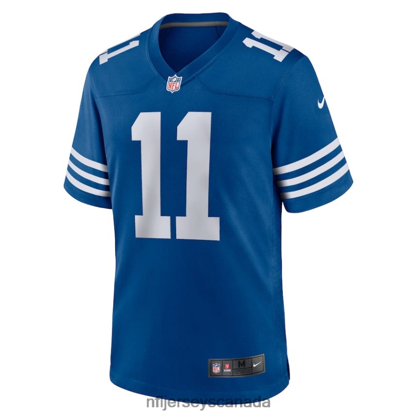 Men Indianapolis Colts Michael Pittman Jr Nike Royal Alternate Game Jersey Clothing NFL TBXFR64608