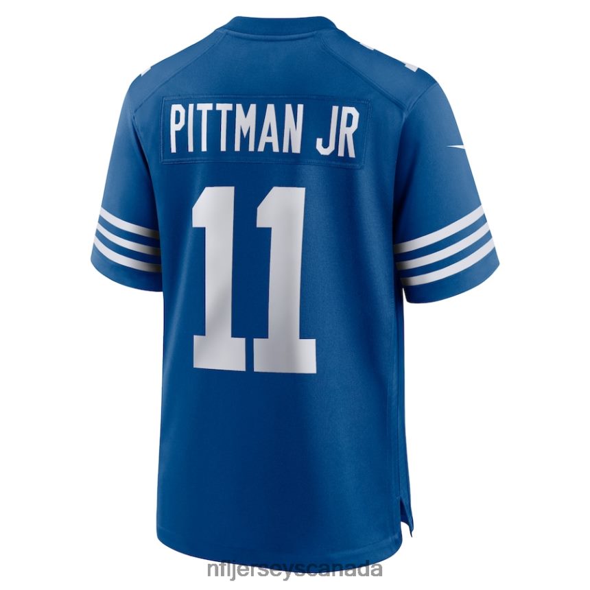 Men Indianapolis Colts Michael Pittman Jr Nike Royal Alternate Game Jersey Clothing NFL TBXFR64608