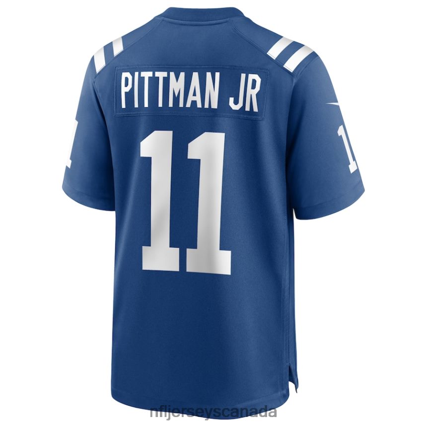 Men Indianapolis Colts Michael Pittman Jr Nike Royal Player Game Jersey Clothing NFL TBXFR61909
