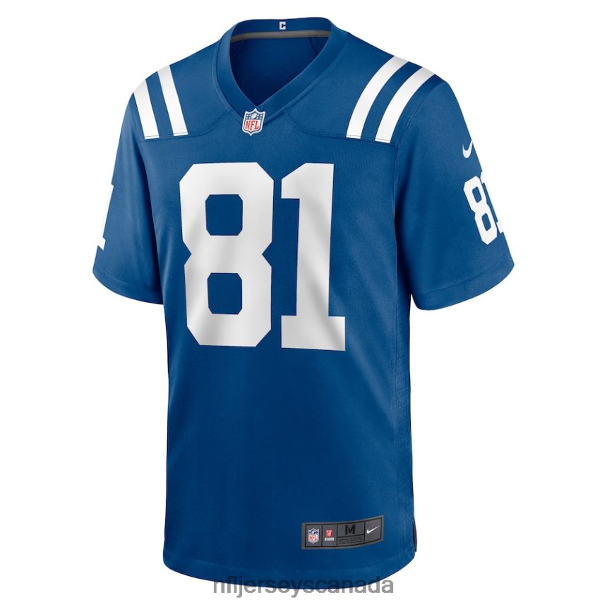 Men Indianapolis Colts Mo Alie-Cox Nike Royal Team Game Jersey Clothing NFL TBXFR63221