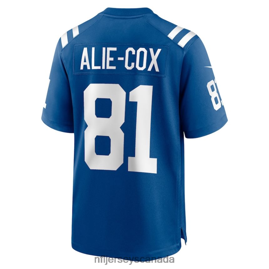 Men Indianapolis Colts Mo Alie-Cox Nike Royal Team Game Jersey Clothing NFL TBXFR63221