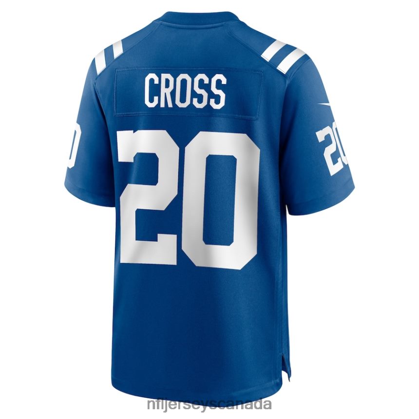 Men Indianapolis Colts Nick Cross Nike Royal Player Game Jersey Clothing NFL TBXFR66351