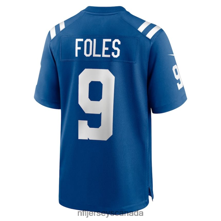 Men Indianapolis Colts Nick Foles Nike Royal Player Game Jersey Clothing NFL TBXFR63847