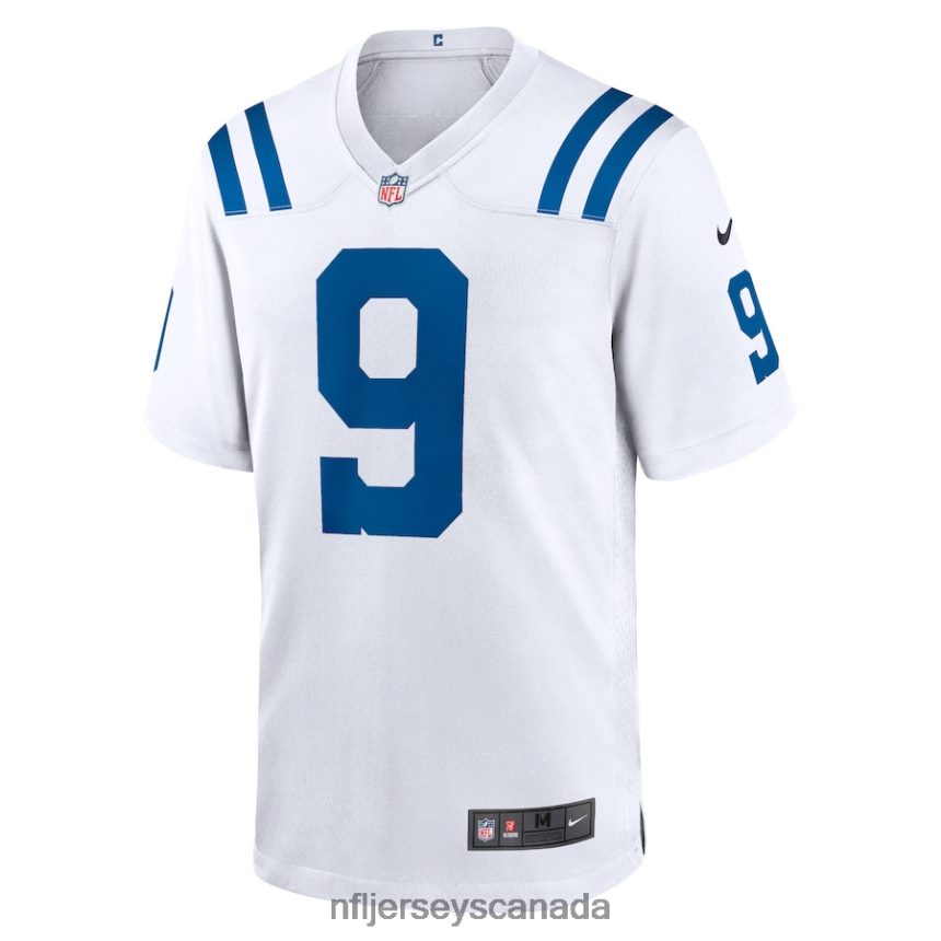 Men Indianapolis Colts Nick Foles Nike White Player Game Jersey Clothing NFL TBXFR63885