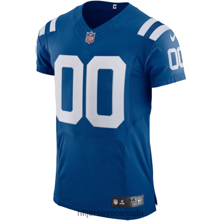 Men Indianapolis Colts Nike Royal Vapor Elite Custom Jersey Clothing NFL TBXFR64833