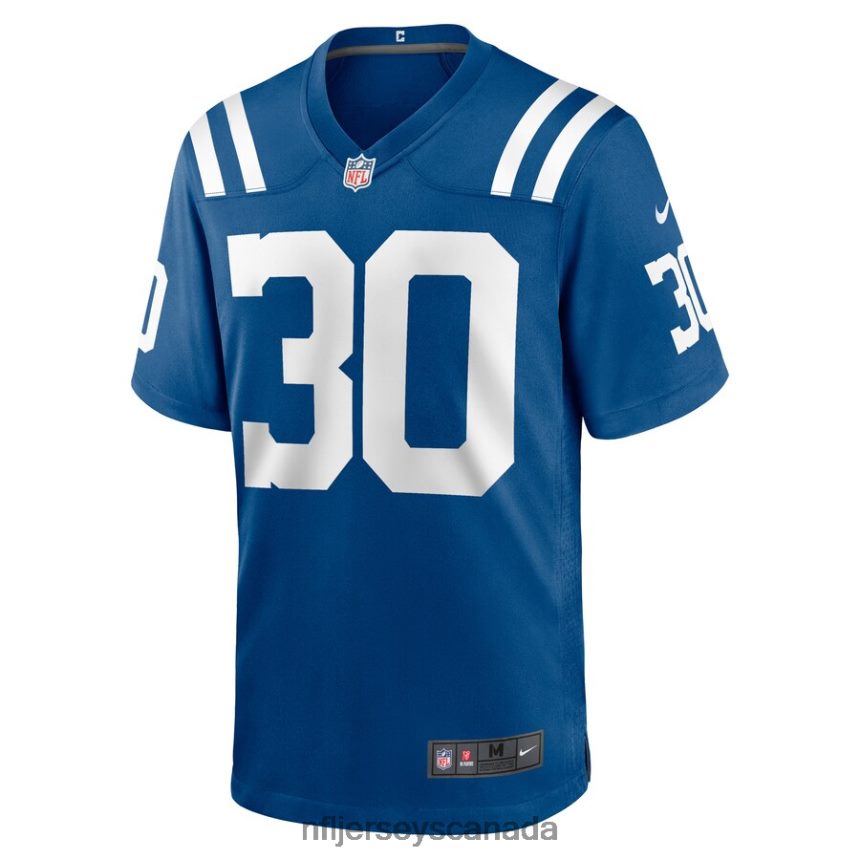Men Indianapolis Colts Phillip Lindsay Nike Royal Game Player Jersey Clothing NFL TBXFR66805