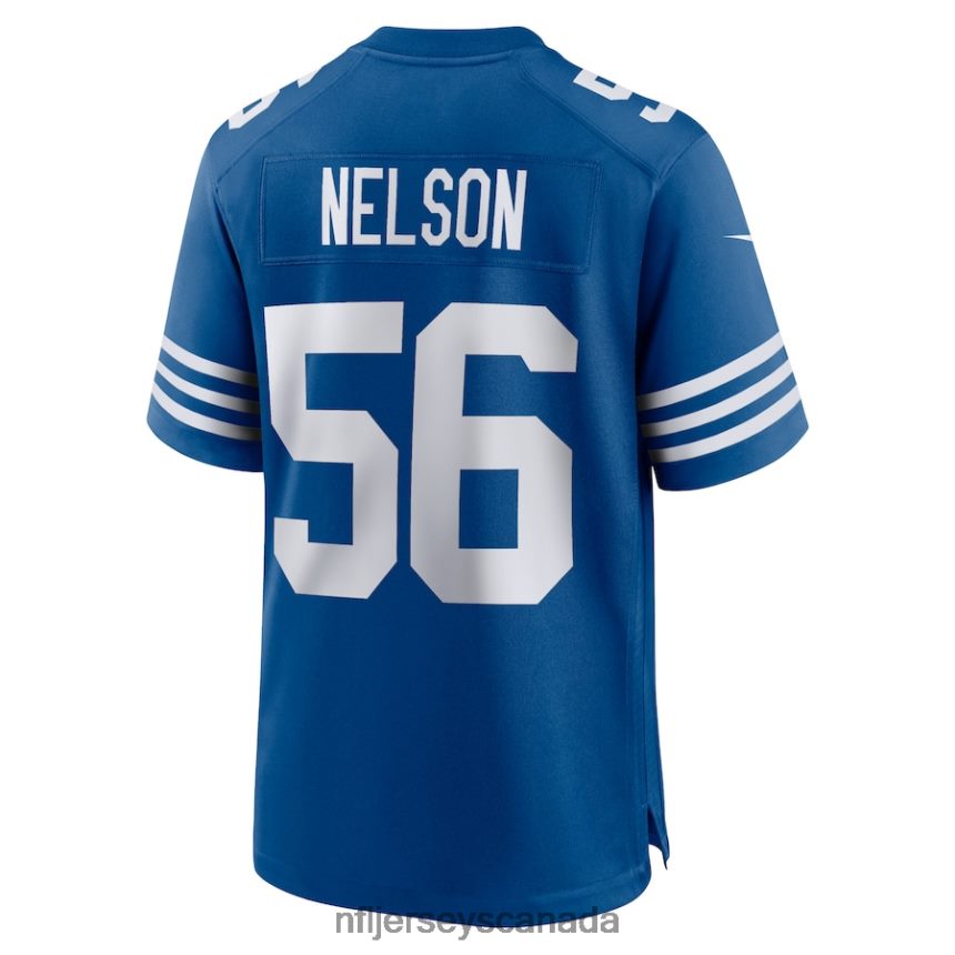 Men Indianapolis Colts Quenton Nelson Nike Royal Alternate Game Jersey Clothing NFL TBXFR63326