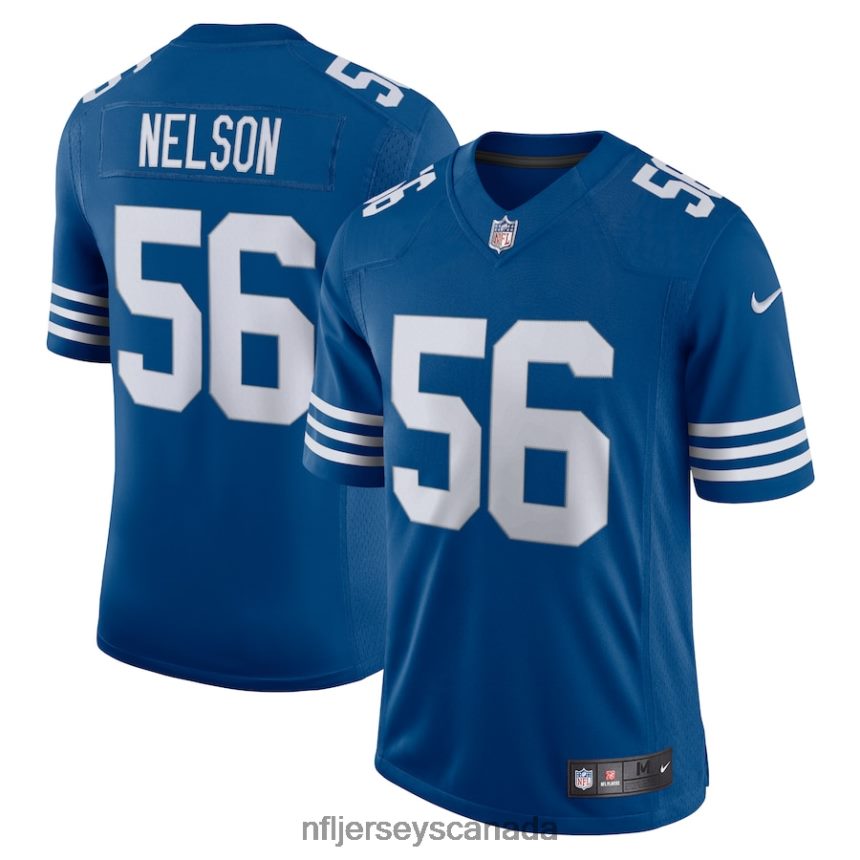 Men Indianapolis Colts Quenton Nelson Nike Royal Alternate Vapor Limited Jersey Clothing NFL TBXFR63461