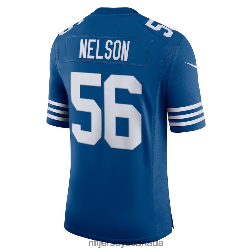 Men Indianapolis Colts Quenton Nelson Nike Royal Alternate Vapor Limited Jersey Clothing NFL TBXFR63461